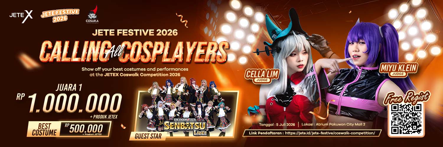 EVENT FESTIVE COSPLAY - 1500 x 500
