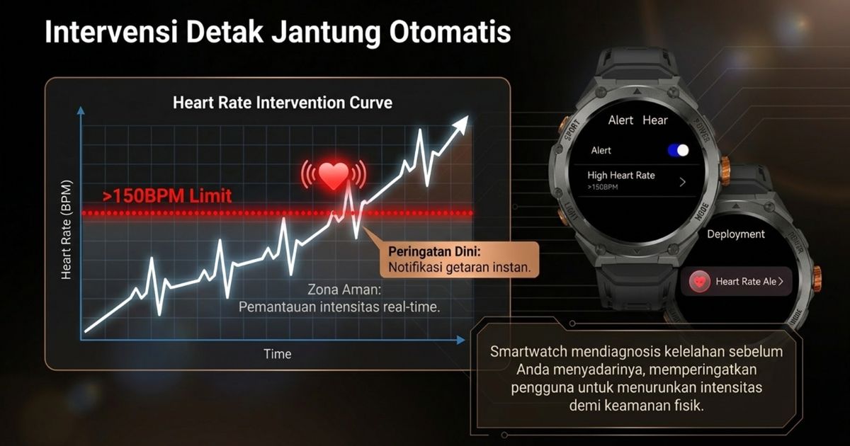 Fitur Terbaru JETE VOLT 2 Series - Alarm Heart Rate Maximum