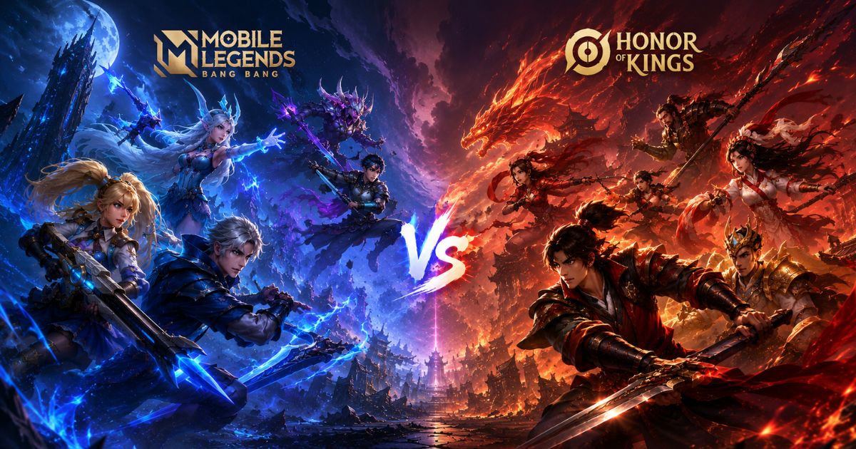 Mobile Legends vs Honor of Kings