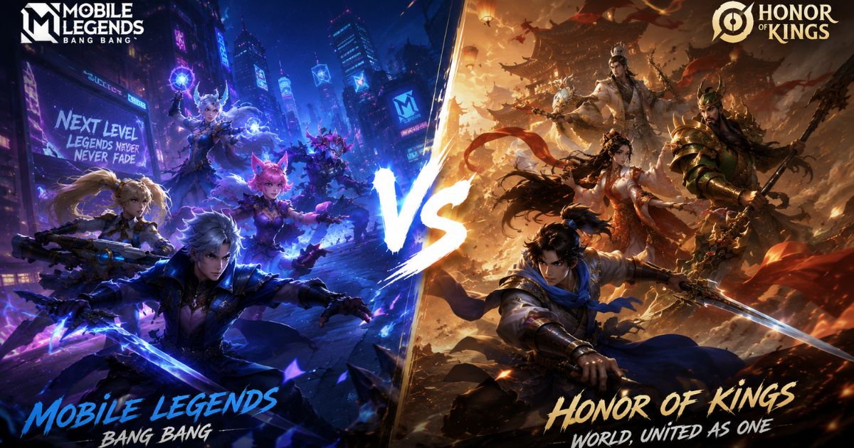 Mobile Legends dan Honor of Kings