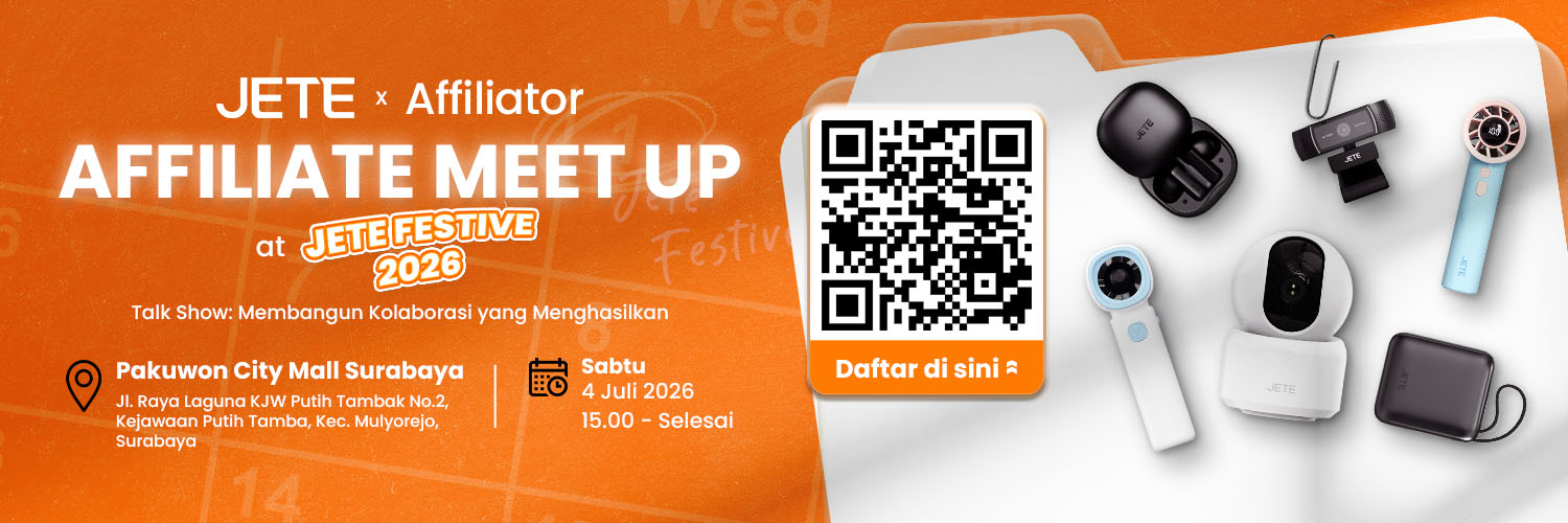 NEW EVENT - AFFILIATE MEET UP AT JETE FESTIVE - 1500 x 500