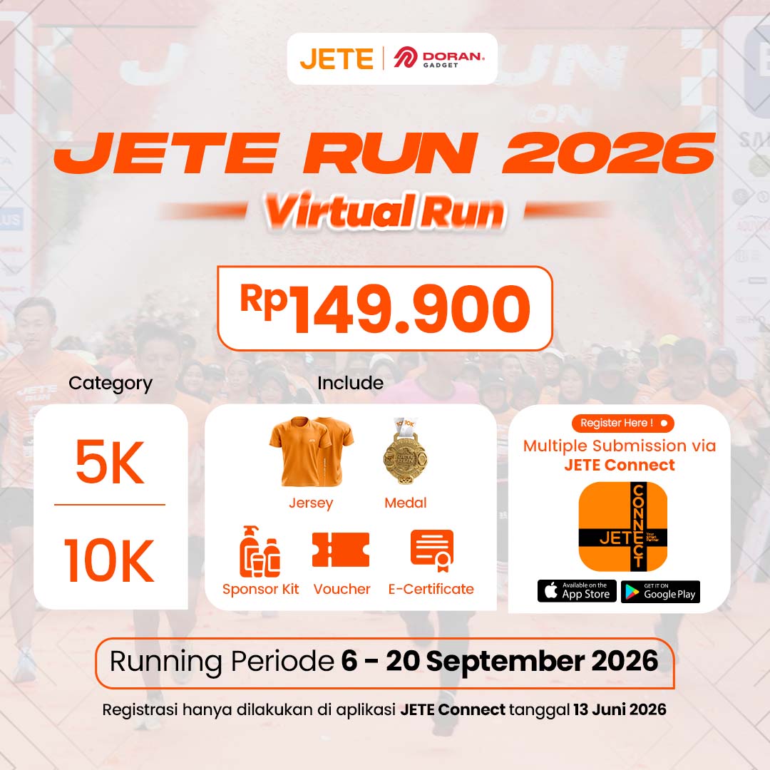 Virtual Run Edition - JETE VIRTUAL RUN 2026
