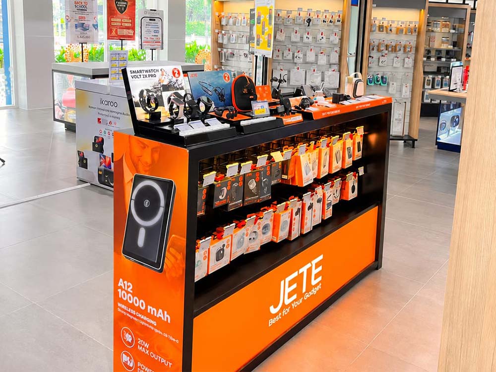 STORE JETE Electronic City SCBD 2