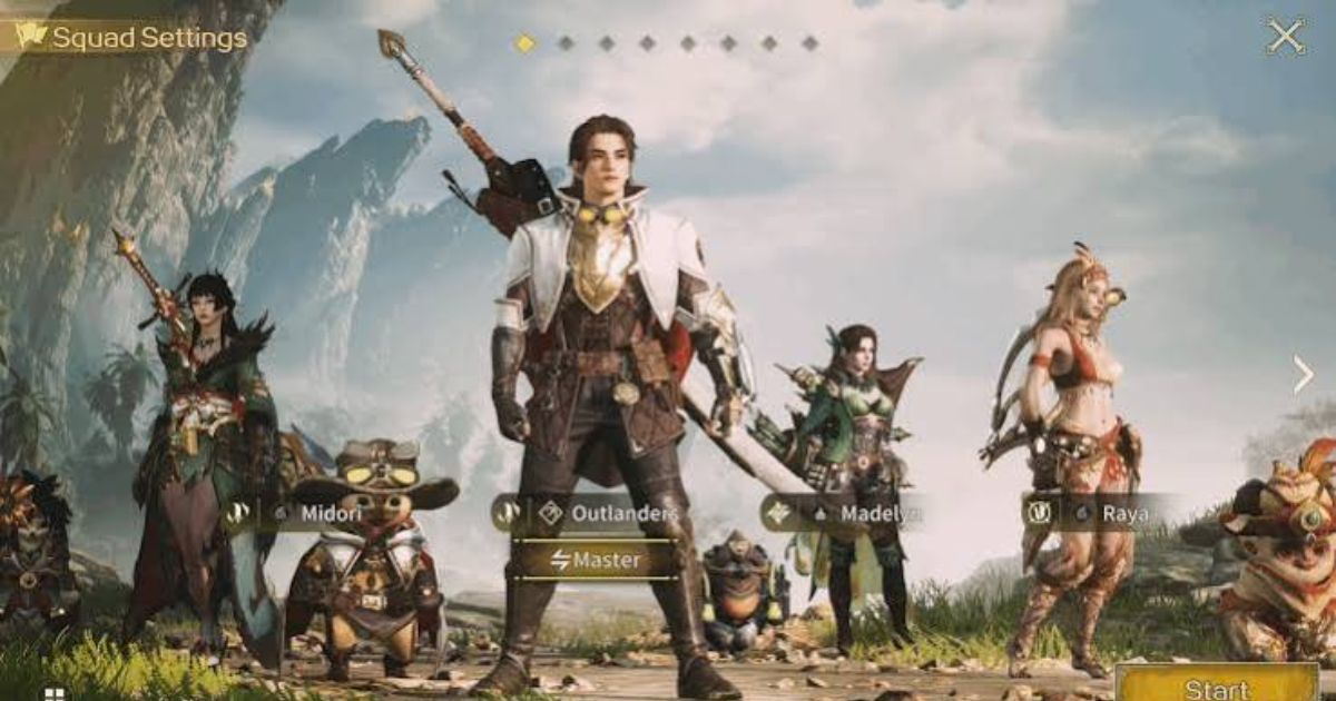 Karakter Monster Hunter Outlanders