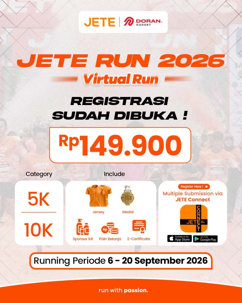 Virtual Run Edition - JETE VIRTUAL RUN 2026