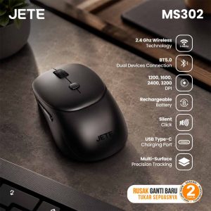 Mouse Wireless JETE MS302
